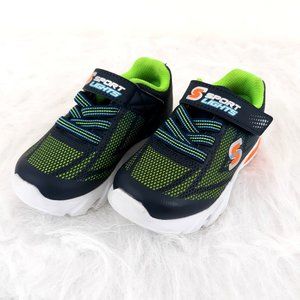 S Sport By Skechers Toddler Boys' Rylan Light-Up Sneakers - Lime Green 6T